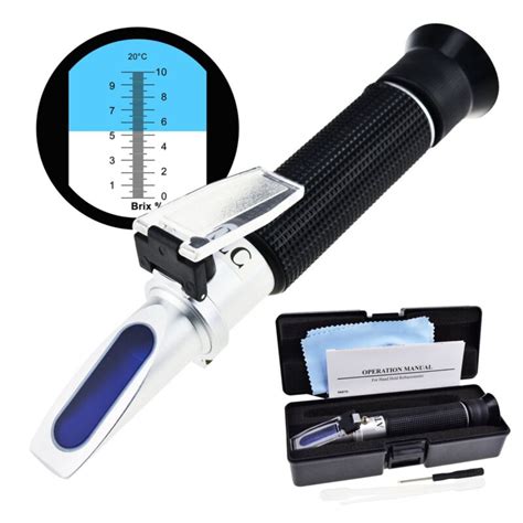 refractometer brix zero|brix refractometer for maple syrup.